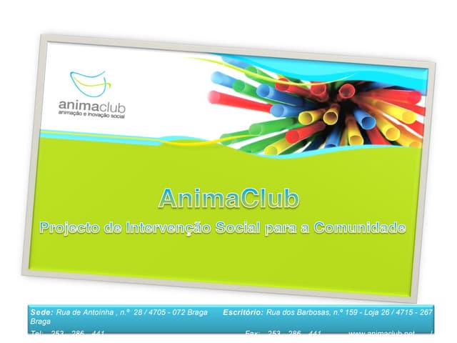 Animaçao para Idosos