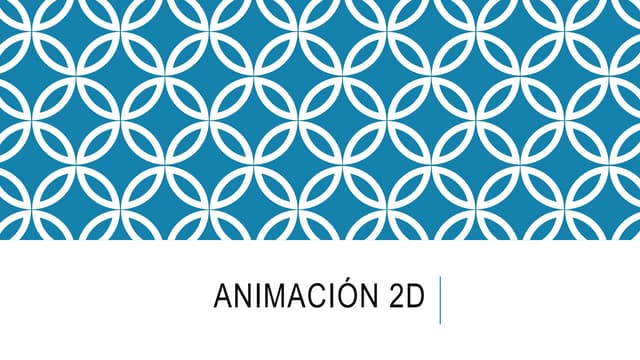 Animación 2 d