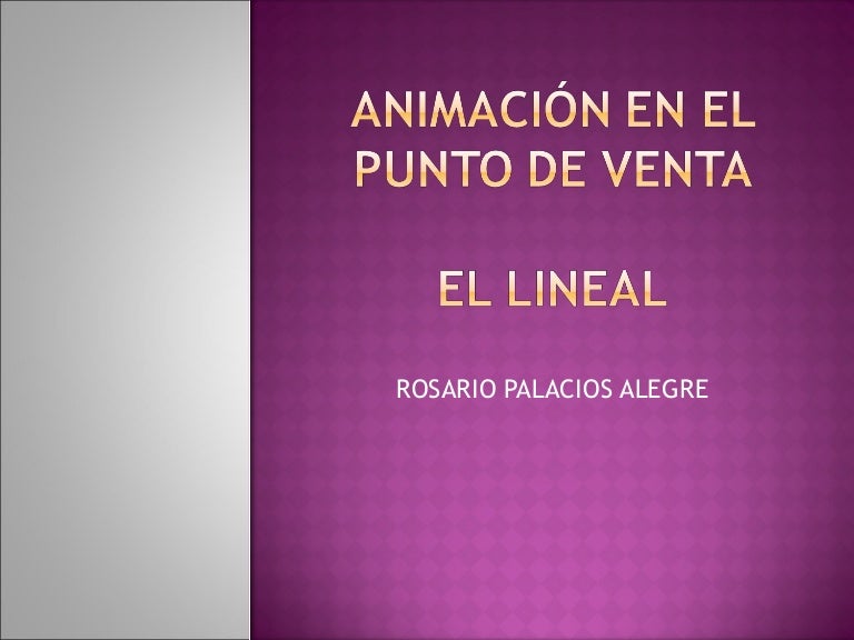 Animación en el punto de venta