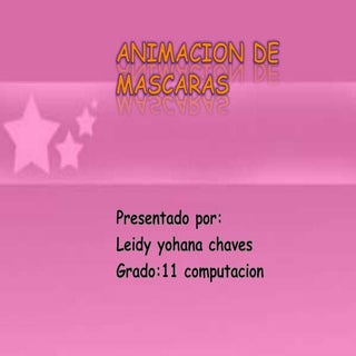 Animacion de mascaras