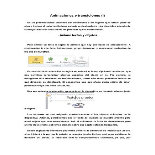 Transiciones de Diapositivas | PPTX
