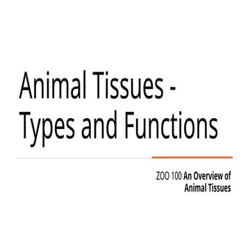 Zoology100_Animal_Tissues_Types& Functions.pptx