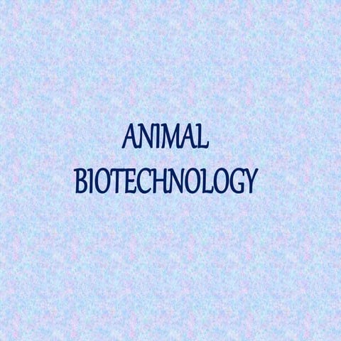 ANIMAL BIOTECHNOLOGY.  Cell culture and its types