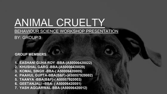 Speciesism | PPTX
