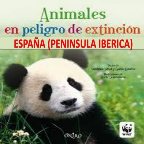 Animales en extinción peninsula iberica
