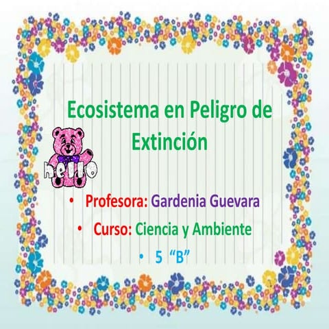 Animales en peligro de extincion 2