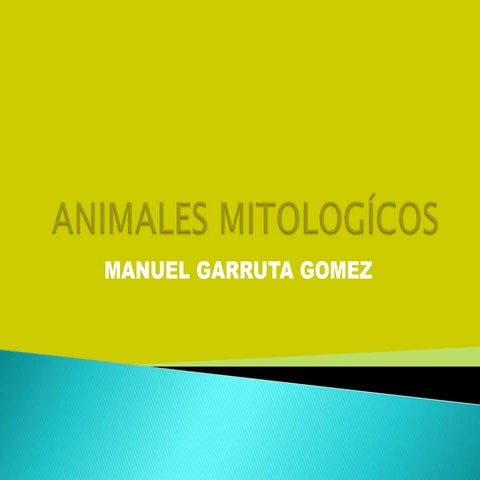 Animales mitologícos