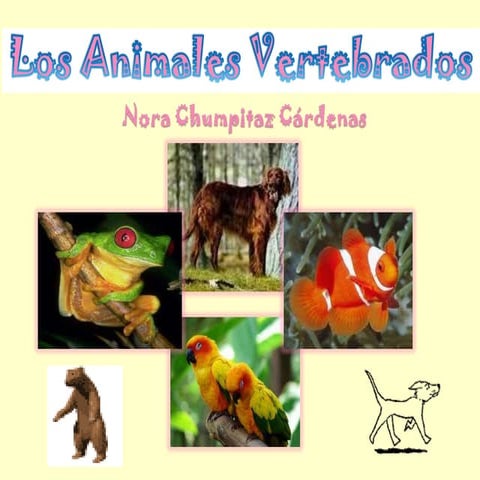 Animales vertebrados