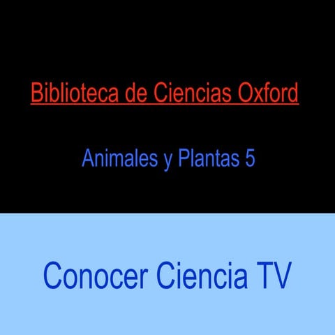 Biologia 5 - Animales: Reptiles y Aves