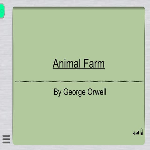 Animal farm intro, edited