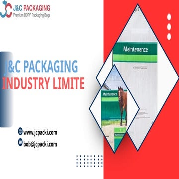 Premium Animal Feed Bags for Safe Storage, Durability & Freshness Control