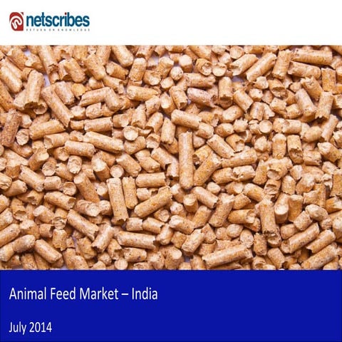 Animal feed market in india 2014   sample