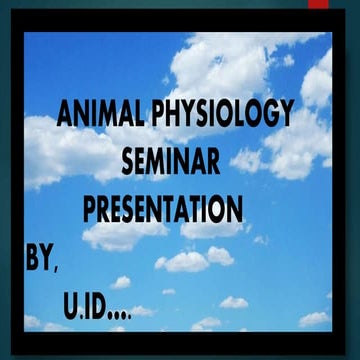 Animal physiology(Respiration)