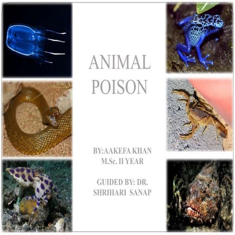 Animal poison