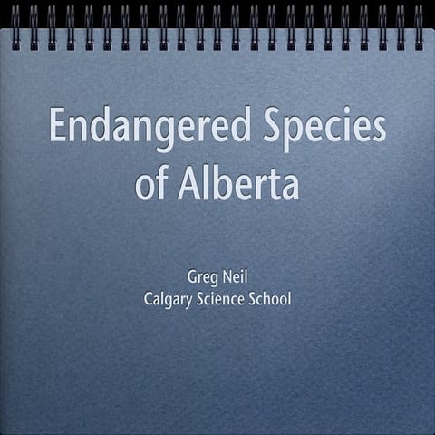 Endangered Species Presentation GEOEC