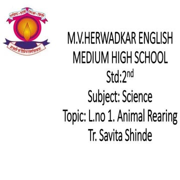 Animal Rearing Part 1 Science l -2.pptx
