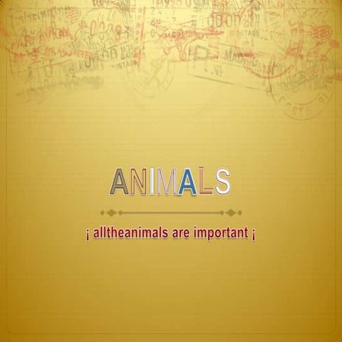 Animals