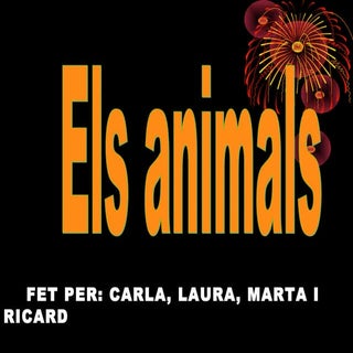 Els animals