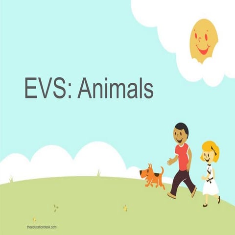 Environmental Science (EVS) : Animals (Class II)