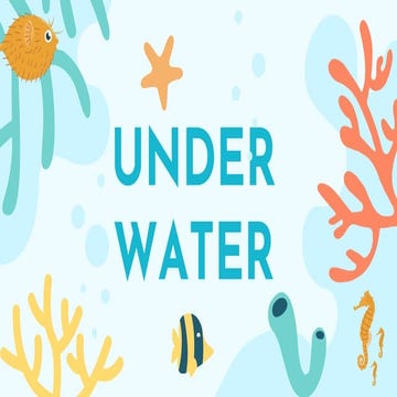 Animals   under water