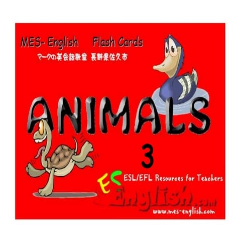 Animals. Plurals | PPTX
