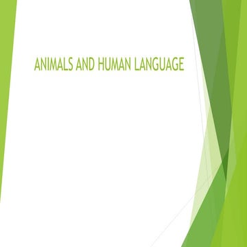 ANIMALS AND HUMAN LANGUAGE.pptx