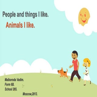 Animals i like