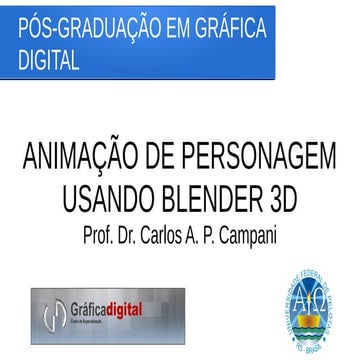 Animação de Personagem Usando Blender 3D