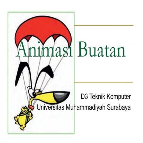 Animasi buatan