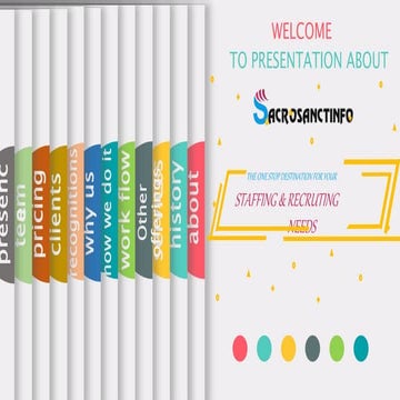 Business Presentation of Sacrosacntinfo