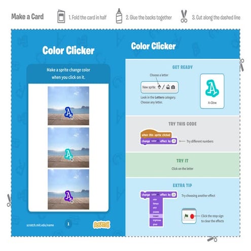 Animate yournamecards