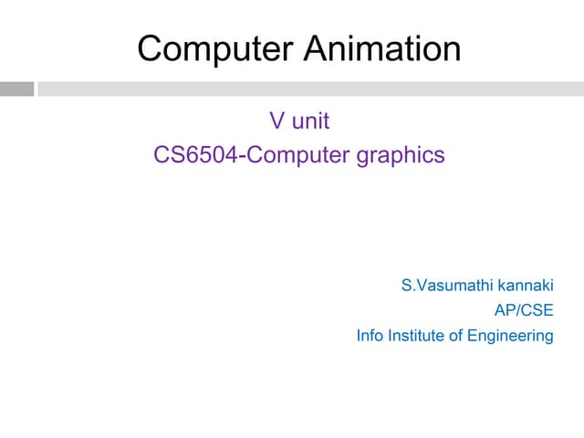 Animation