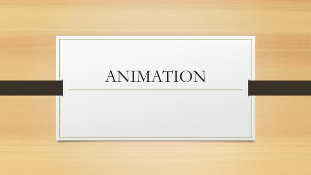 ANIMATION in computer graphics using 3 D.pptx