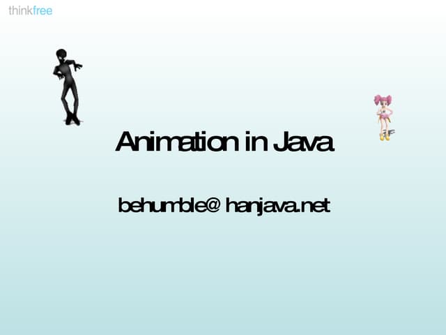 Animation in Java