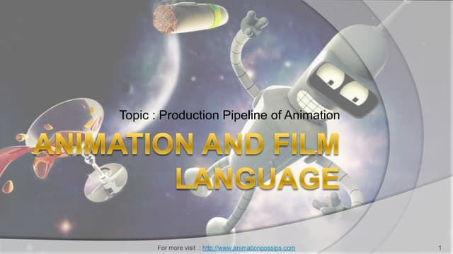 Animation Film Production Pipeline By : animationgossips.com (Jayant Sharma)