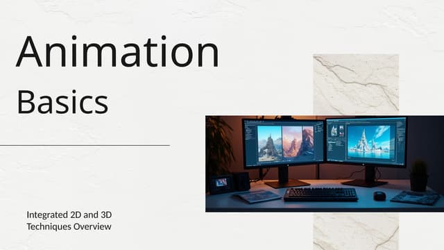 2D, 3D Animation and VFX Course Basics.pptx