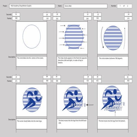 Animation storyboard 100113 | PDF