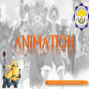 Animation Report (MAPEH-Arts Grade 10 Quarter 3)
