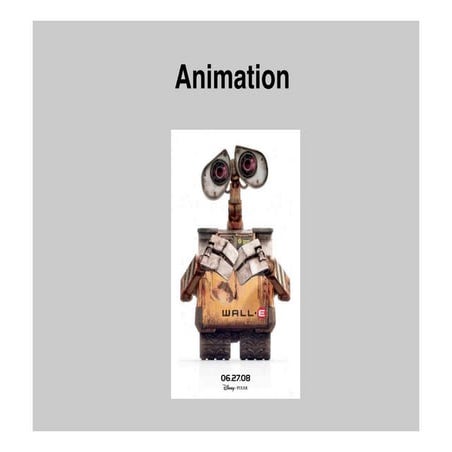 Animation Techniques