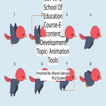 Animation Tools M.Ed (E -Content Development).pptx