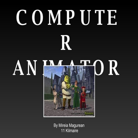 Computer Animator