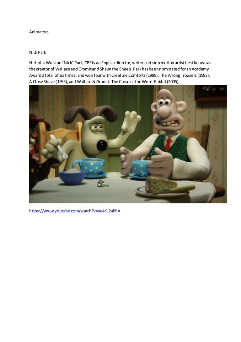 Animators Research