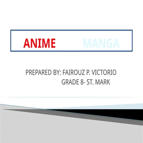 ANIME AND MANGA PPT wwwwwwwwwwwwwwwwwwwwwwwwwwwwwwwwwwwww