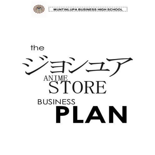 SAMPLE BUSINESS PLAN
