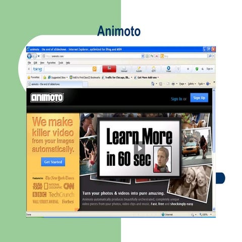 Animoto - Teen Volume 2010