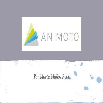 Tutorial de Animoto