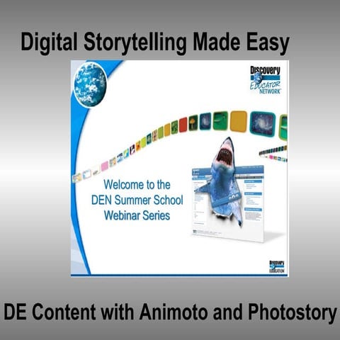 Animoto and photostory