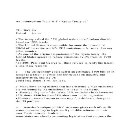 An Inconvenient TruthAIT - Kyoto Treaty.pdfTHeBiGSixU.docx