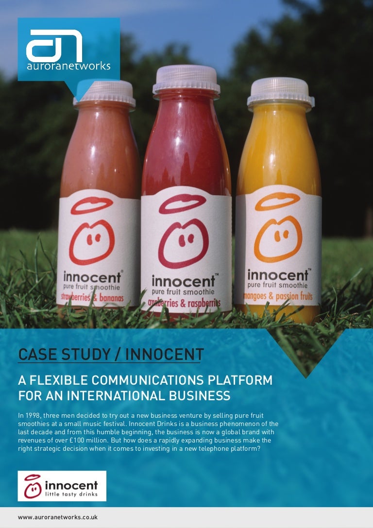 Innocent drinks management team picture