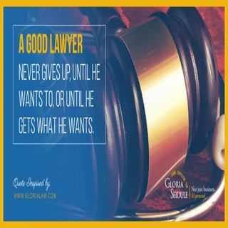 An Inspiring Quote on Attorneys